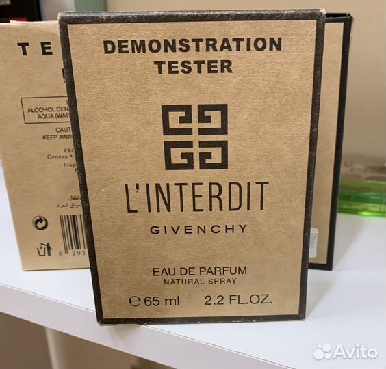 Тестер ОАЭ Givenchy linterdit