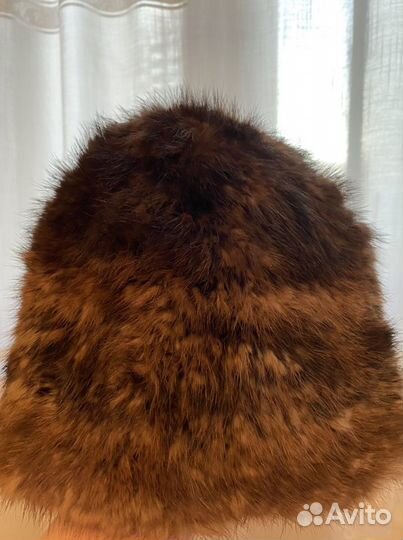 Шапка норковая женская