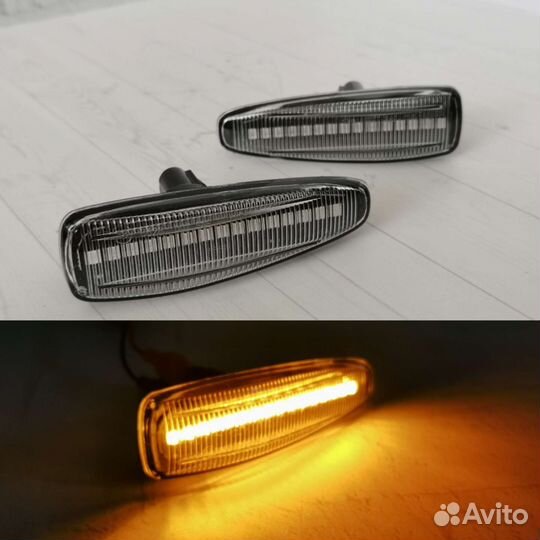 Светодиодные LED повторители поворотов Lancer X