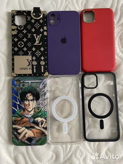 Чехлы на iPhone 11 (даром)