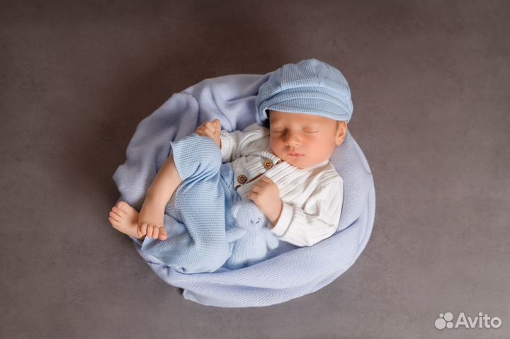 Фотосессия новорожденных малышей newborn