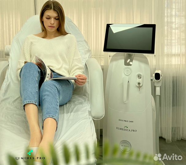 Диодный лазер для эпиляции Lumines’ Макс Плюс 2000W