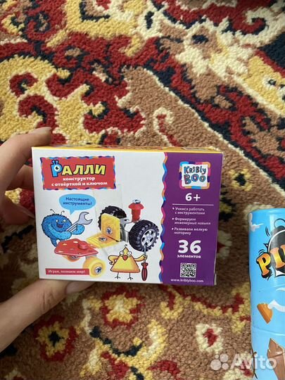 Игрушки пакетом: пазлы,конструктор. Развивающие