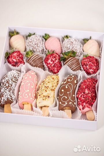 Клубника в шоколаде съедобные букеты