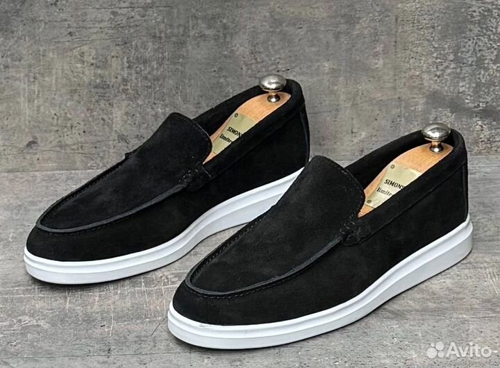 Лоферы Мужские из Натуральной замши Премиум