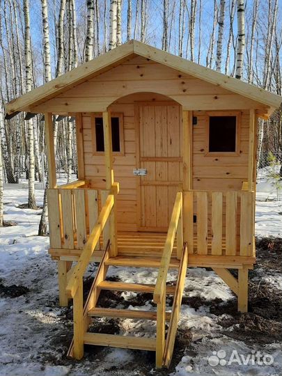 Домик детский игровой уличный новый