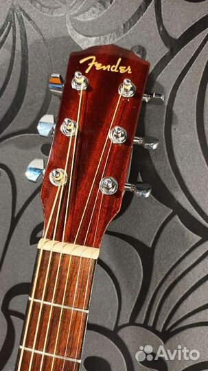 Fender CD-60 SCE All-mah (массив красного дерева)