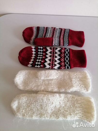 Варежки женские