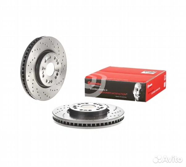 Тормозные диски 09D52913 Brembo