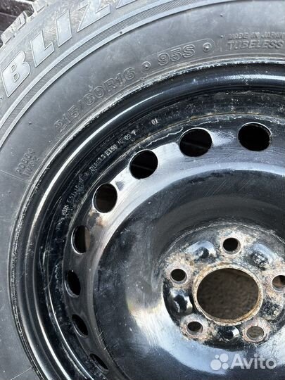 Колеса в сборе на Ford R16 (штампы на зиме)
