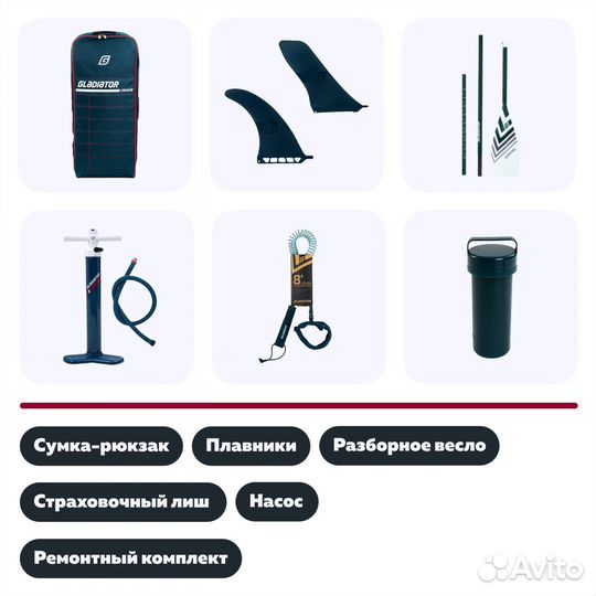 Сапборд Gladiator Wind 2022 10'7