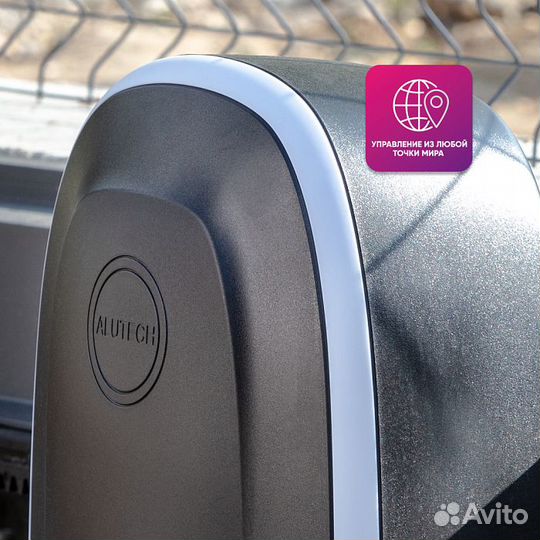 Умный привод для откатных ворот Roteo RTO-500mkit-Sm + беспроводные фотоэлементы LM-LB + рейка ROA8