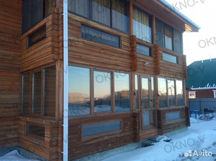 Окна пвх на веранду