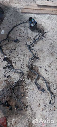 Проводка подкапотная на Volkswagen таурег