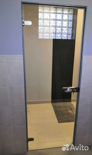 Дверь для сауны стеклянная