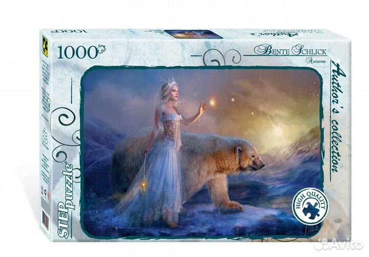 Пазлы на 1000 и 2000 деталей, Castorland, Польша