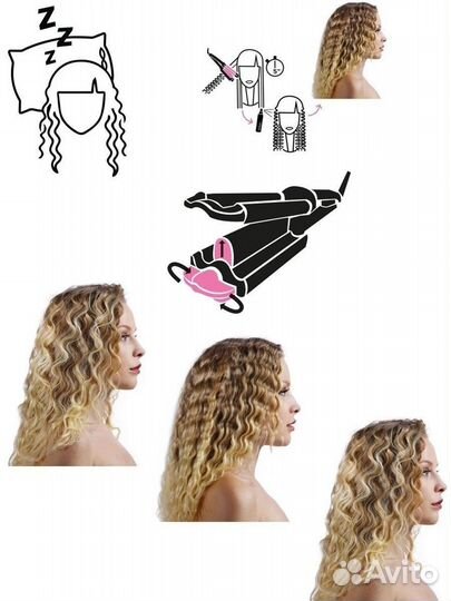 Мультистайлер Bellissima My Pro Beach Waves