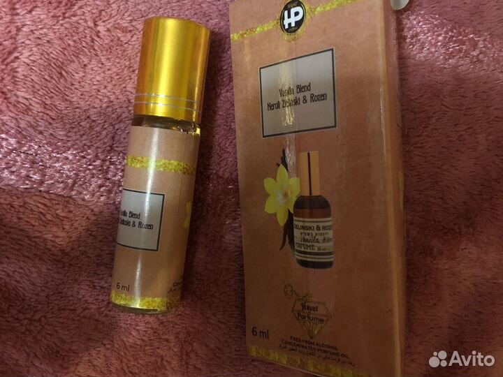 Масляные духи Zielenski&Rozen Vanilla Blend