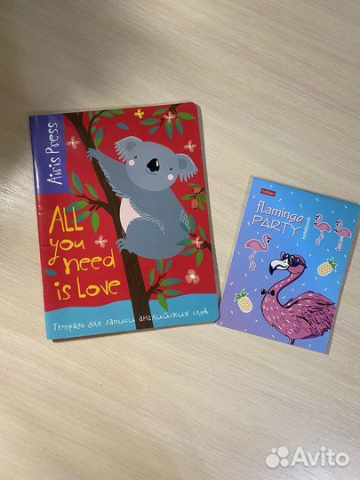 Тетрадь и блокнот