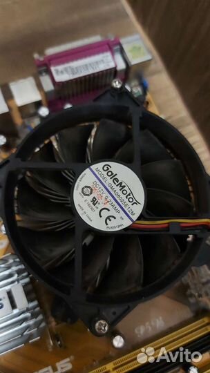 Материнская плата asus p5b с кулером