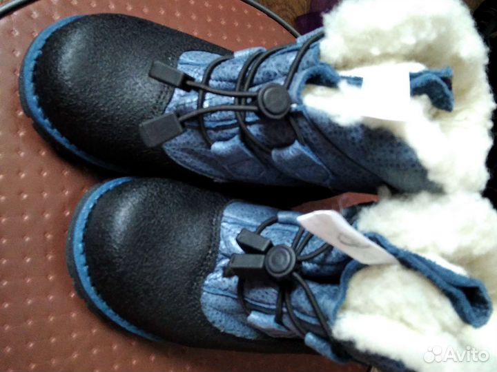 Сапоги зимние детские новые