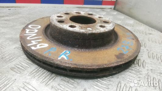 Диск тормозной передний volkswagen golf 5 (ODN49N6