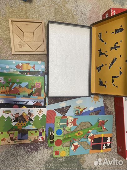 Продам детские настольные развивающие игры