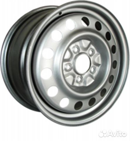 Диск Trebl 64H38D P Silver 6*15/5*100 d57,1 ет38