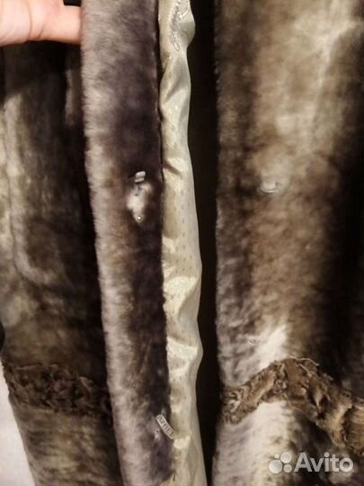 Шуба мутоновая 46 размера новая