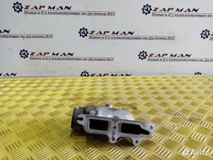 Патрубок водяной, корпуса термостата Man Tga Tgs