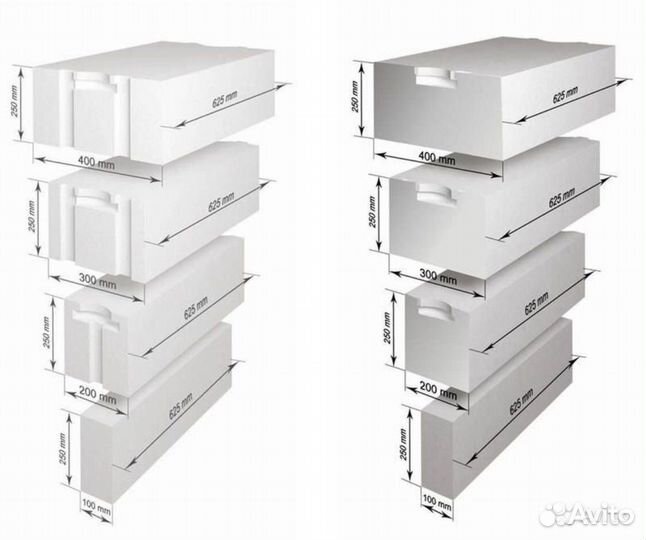 Газобетонные блоки теплон в Тереньге