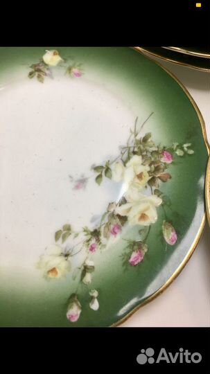 Антикварный набор тарелок Гарднер