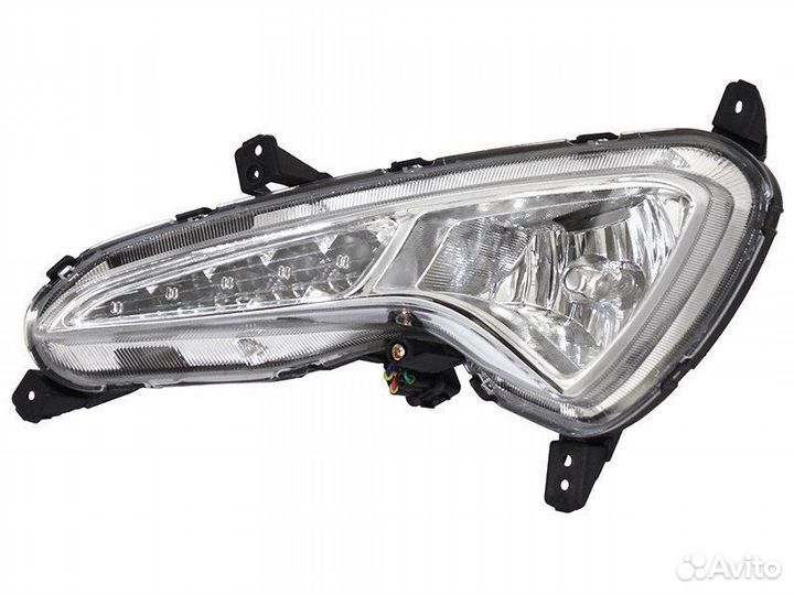 Птф Hyundai Solaris 2014-2017, светодиодные дхо