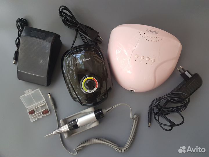 Аппарат и лампа для маникюра