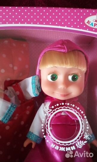 Игрушка Маша из м/ф Маша и медведь