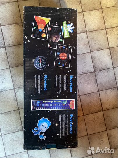 Телескоп levenhuk (фиксики-нолик)