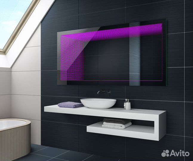 Зеркало 3D с подсветкой