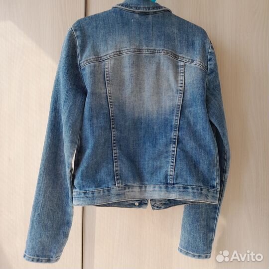 Джинсовая куртка для девочки 146 152