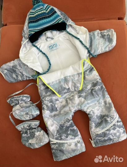 Комбинезон демисезонный трансформер размер 62