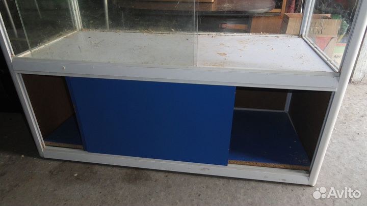 Витрина клетка-для животных 105х85х42 см.-стекло