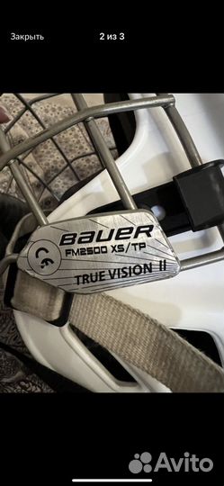 Шлем хоккейный детский bauer