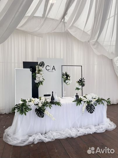 Свадебный декор, оформление свадеб