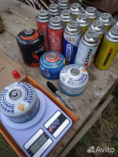 Заправка туристических газовых баллонов