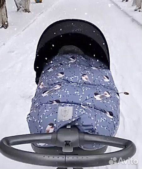 Конверт в коляску наследник выжанова