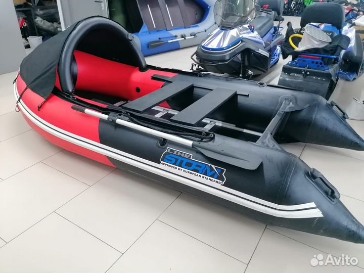 Лодка пвх Stormline Adventure 400 (ST) красная