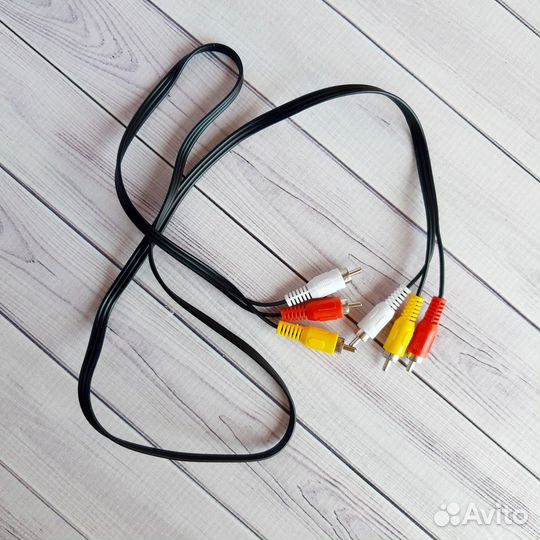 Кабель 3RCA-3RCA