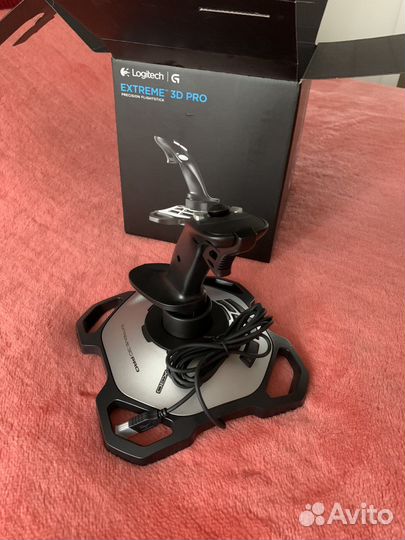Джойстик для пк игровой Logitech extreme 3D PRO