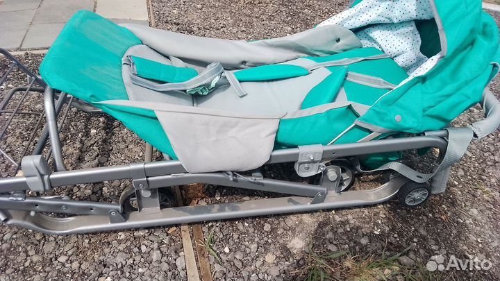 Детские санки коляска ника