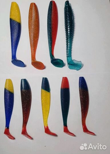 Изготовление силиконовых приманок на заказ