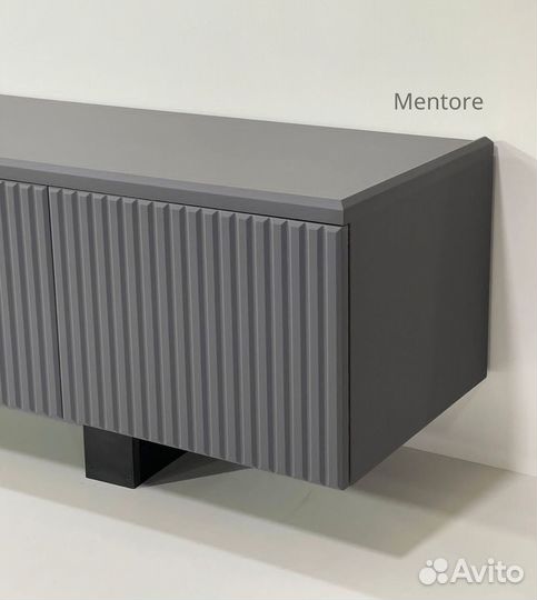 Тумба тв Bravo / борт / графит / 180х40х30 см